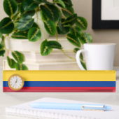 Colombiaanse vlag naambordje