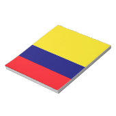 Colombiaanse vlag notitieblok (Linkerzijde)