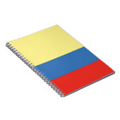 Colombiaanse vlag notitieboek (Rechterzijde)