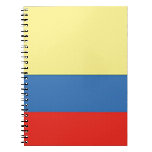Colombiaanse vlag notitieboek (Voorkant)