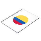 Colombiaanse vlag notitieboek (Linkerzijde)
