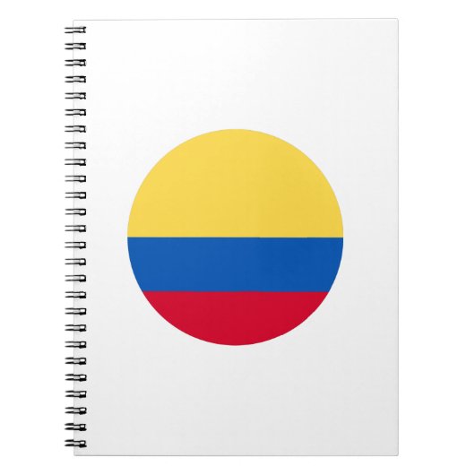 Colombiaanse vlag notitieboek (Voorkant)