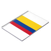 Colombiaanse vlag notitieboek (Linkerzijde)
