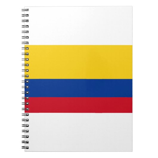 Colombiaanse vlag notitieboek (Voorkant)