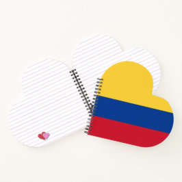 Colombiaanse vlag notitieboek