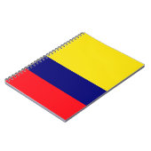 Colombiaanse vlag notitieboek (Linkerzijde)