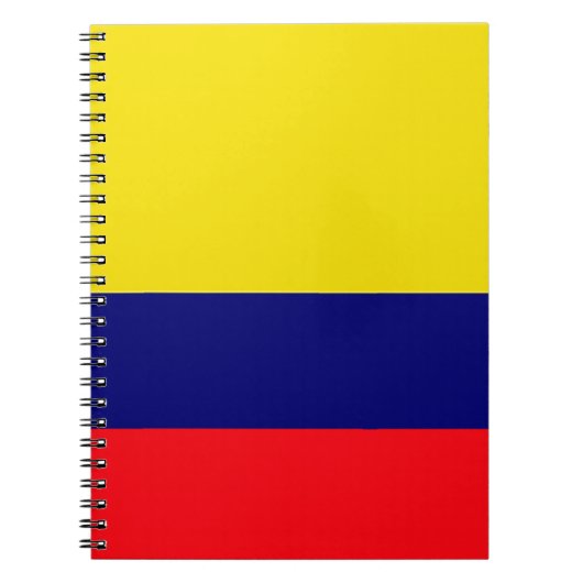 Colombiaanse vlag notitieboek (Voorkant)