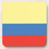 Colombiaanse vlag onderzetter (Voorkant)