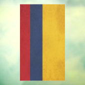 Colombiaanse vlag  ontwerp raamsticker (Vel 3)