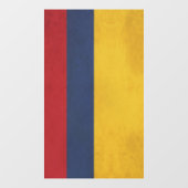 Colombiaanse vlag  ontwerp raamsticker (Vel)