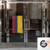 Colombiaanse vlag  ontwerp raamsticker (Kantoordeur)