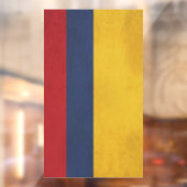 Colombiaanse vlag  ontwerp raamsticker (Vel 2)