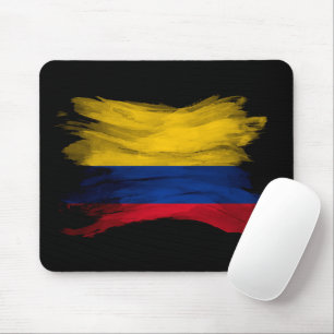 Colombiaanse vlag, penseelstreek, nationale vlag muismat