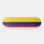 Colombiaanse vlag persoonlijk skateboard (Horizontaal)