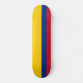 Colombiaanse vlag persoonlijk skateboard (Voorkant)