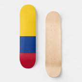 Colombiaanse vlag persoonlijk skateboard (Voorkant)