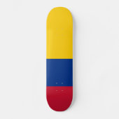 Colombiaanse vlag persoonlijk skateboard (Voorkant)