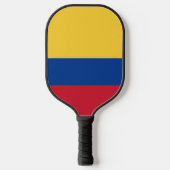 Colombiaanse vlag pickleball paddle (Voorkant)