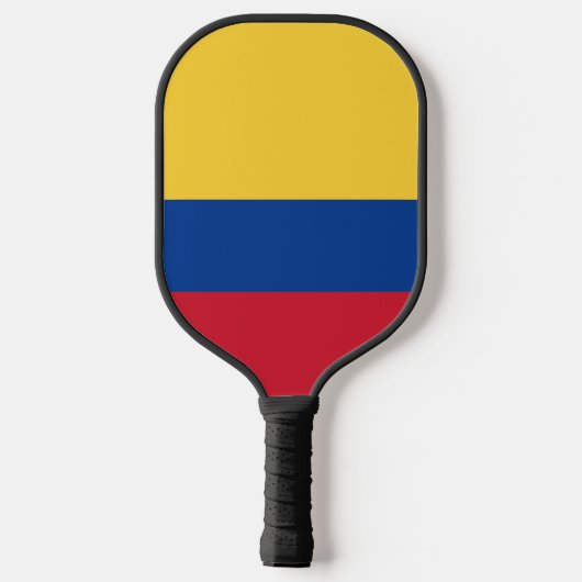 Colombiaanse vlag pickleball paddle (Achterkant)