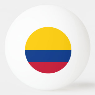 Colombiaanse vlag pingpongbal
