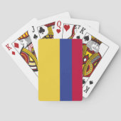 Colombiaanse vlag pokerkaarten (Achterkant)