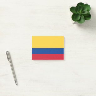 Colombiaanse vlag post-it® notes