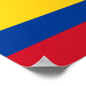 Colombiaanse vlag poster (Hoek)