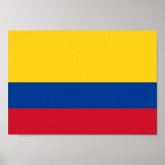 Colombiaanse vlag poster (Voorkant)