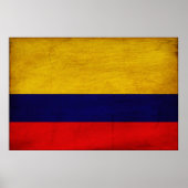 Colombiaanse vlag poster (Voorkant)