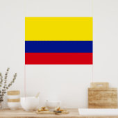 Colombiaanse vlag poster (Keuken)
