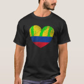  Colombiaanse vlag Pride Support Colo T-shirt (Voorkant)