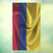 Colombiaanse vlag raamsticker (Vel 3)