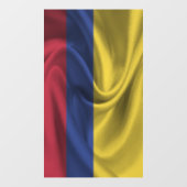 Colombiaanse vlag raamsticker (Vel)