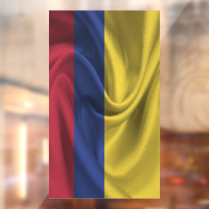 Colombiaanse vlag raamsticker