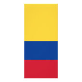 Colombiaanse vlag reclamekaart (Achterkant)