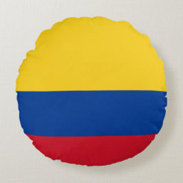 Colombiaanse vlag rond kussen