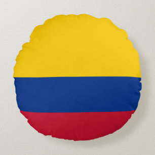 Colombiaanse vlag rond kussen