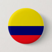 Colombiaanse vlag ronde button 5,7 cm (Voorkant)