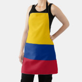 Colombiaanse vlag schort (Insitu)