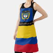 Colombiaanse vlag Schort, Colombia Chefs keuken Schort (Insitu)