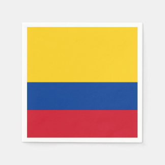 Colombiaanse vlag servet
