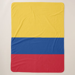 Colombiaanse vlag sherpa deken