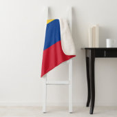 Colombiaanse vlag sherpa deken (In situ)