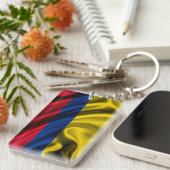 Colombiaanse vlag sleutelhanger (Voorkant Rechts)