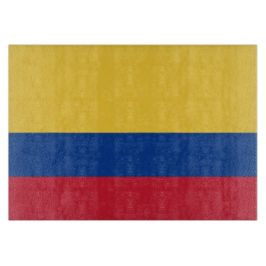 Colombiaanse vlag snijplank (Voorkant)
