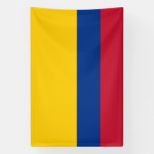 Colombiaanse vlag spandoek (Verticaal)