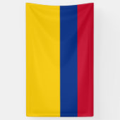 Colombiaanse vlag spandoek (Verticaal)