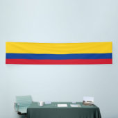 Colombiaanse vlag spandoek (Beurs)