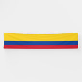 Colombiaanse vlag spandoek (Horizontaal)