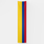 Colombiaanse vlag spandoek (Verticaal)